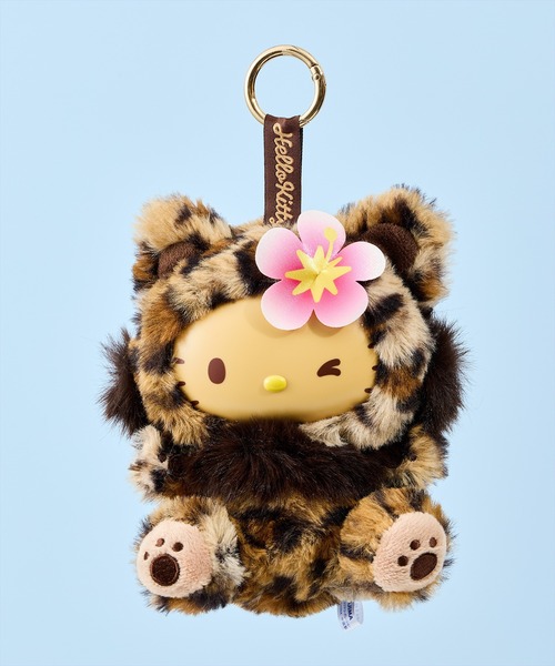 sanrio(サンリオ)の「【 sanrio / サンリオ 】 ファインフェイスキャット ハローキティ NJI(キーホルダー・レディース・ミント/パープル/ホワイト/レオパード/レインボー/ブラック・FREE)」の6枚目の写真