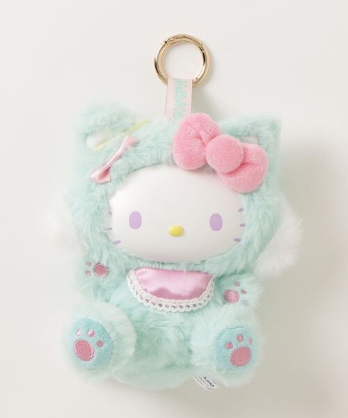 sanrio(サンリオ)の「【 sanrio / サンリオ 】 ファインフェイスキャット ハローキティ NJI(キーホルダー・レディース・ミント/パープル/ホワイト/レオパード/レインボー/ブラック・FREE)」の15枚目の写真
