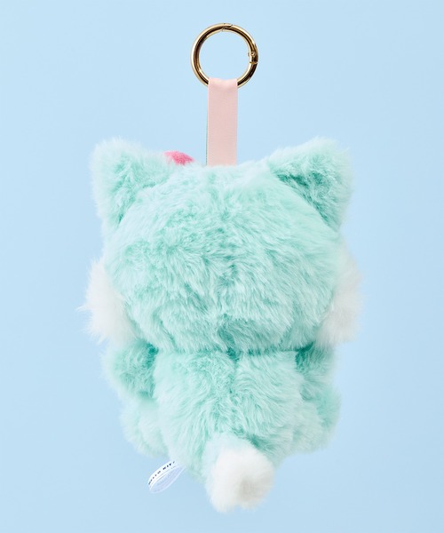 sanrio(サンリオ)の「【 sanrio / サンリオ 】 ファインフェイスキャット ハローキティ NJI(キーホルダー・レディース・ミント/パープル/ホワイト/レオパード/レインボー/ブラック・FREE)」の9枚目の写真