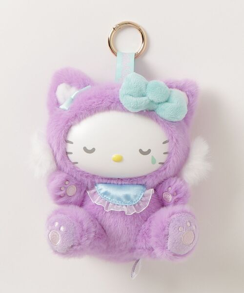 sanrio(サンリオ)の「【 sanrio / サンリオ 】 ファインフェイスキャット ハローキティ NJI(キーホルダー・レディース・ミント/パープル/ホワイト/レオパード/レインボー/ブラック・FREE)」の16枚目の写真