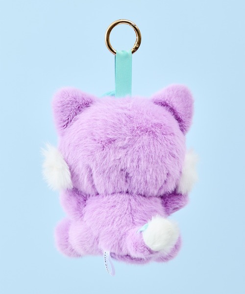 sanrio(サンリオ)の「【 sanrio / サンリオ 】 ファインフェイスキャット ハローキティ NJI(キーホルダー・レディース・ミント/パープル/ホワイト/レオパード/レインボー/ブラック・FREE)」の10枚目の写真