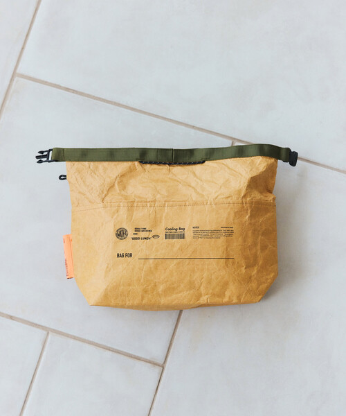 WEEKEND(ER)(ウィークエンダー)の「WEEKEND(ER)/ウィークエンダー COOLBAG/GOOD LUNCH ランチボックス(エコバッグ/サブバッグ・メンズ・グレー/ベージュ・ONE SIZE)」の5枚目の写真