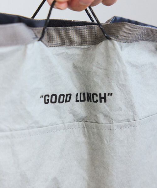 WEEKEND(ER)(ウィークエンダー)の「WEEKEND(ER)/ウィークエンダー COOLBAG/GOOD LUNCH ランチボックス(エコバッグ/サブバッグ・メンズ・グレー/ベージュ・ONE SIZE)」の14枚目の写真
