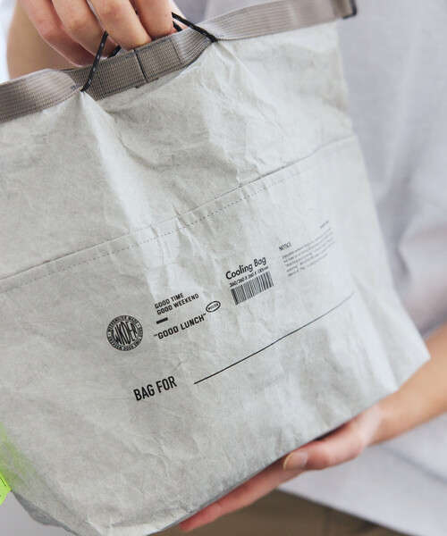 WEEKEND(ER)(ウィークエンダー)の「WEEKEND(ER)/ウィークエンダー COOLBAG/GOOD LUNCH ランチボックス(エコバッグ/サブバッグ・メンズ・グレー/ベージュ・ONE SIZE)」の17枚目の写真