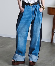 ROSE BUD（ローズバッド）の「(mici)DENIM REMAKE STYLE PANTS（デニムパンツ）」