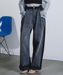 ROSE BUD | (mici)DENIM REMAKE STYLE PANTS(デニムパンツ)