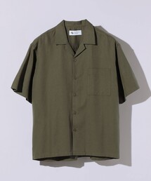 City Ambient Products | City Ambient Products: オープンカラー コットン リネン ショートスリーブ シャツ(シャツ/ブラウス)