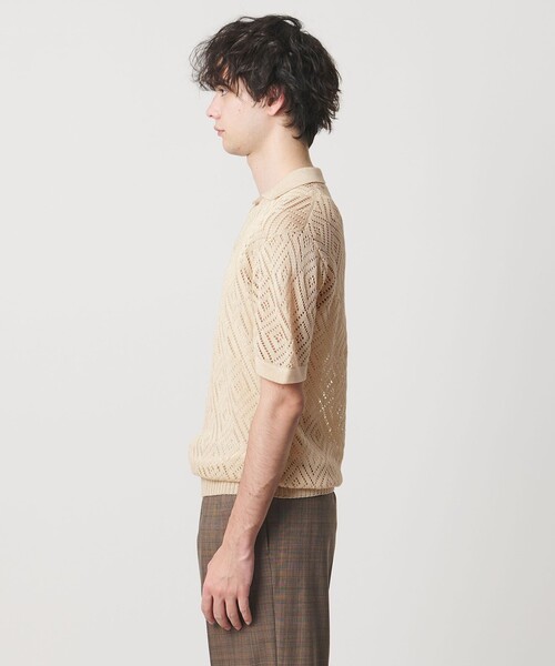 UNITED ARROWS(ユナイテッドアローズ)の「【別注】<RAFFA MOLINA> ダイヤ スキッパー ニット(ニット/セーター・メンズ・オフホワイト・L/M)」の11枚目の写真