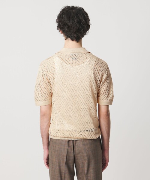 UNITED ARROWS(ユナイテッドアローズ)の「【別注】<RAFFA MOLINA> ダイヤ スキッパー ニット(ニット/セーター・メンズ・オフホワイト・L/M)」の12枚目の写真