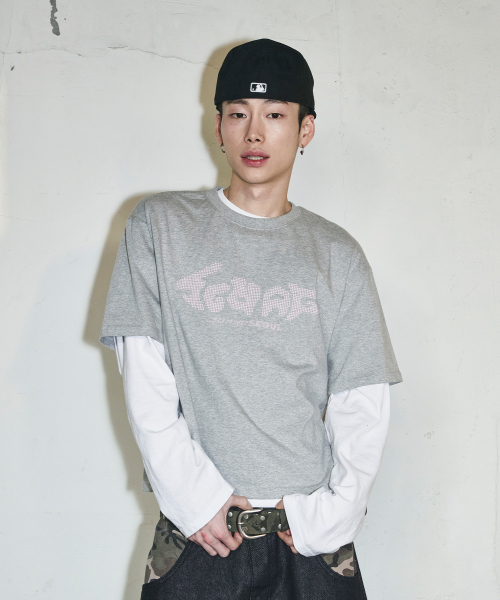 SCALLYWAG（スカリーワグ）の「SCWAG Star Dot Crop T-shirt[Gray]（Tシャツ/カットソー・レディース・その他・FREE）」の2枚目の写真