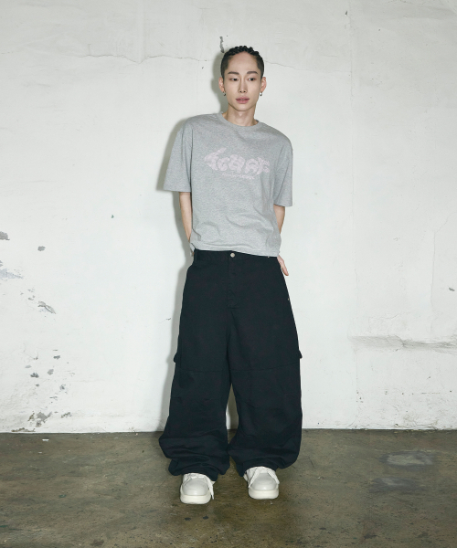 SCALLYWAG（スカリーワグ）の「SCWAG Star Dot Crop T-shirt[Gray]（Tシャツ/カットソー・レディース・その他・FREE）」の4枚目の写真
