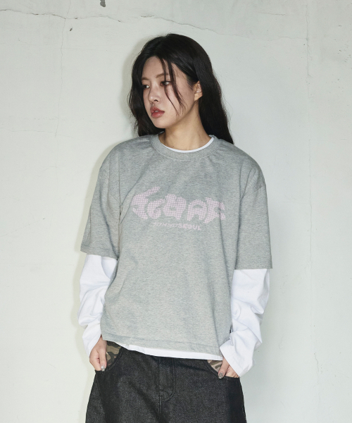 SCALLYWAG（スカリーワグ）の「SCWAG Star Dot Crop T-shirt[Gray]（Tシャツ/カットソー・レディース・その他・FREE）」の6枚目の写真