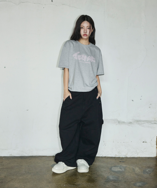 SCALLYWAG（スカリーワグ）の「SCWAG Star Dot Crop T-shirt[Gray]（Tシャツ/カットソー・レディース・その他・FREE）」の7枚目の写真