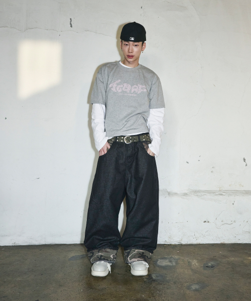 SCALLYWAG（スカリーワグ）の「SCWAG Star Dot Crop T-shirt[Gray]（Tシャツ/カットソー・レディース・その他・FREE）」の9枚目の写真