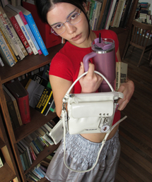 PK Flap Bag (cream)