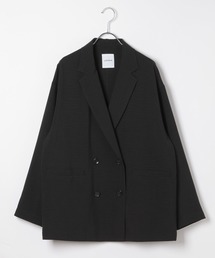LEPSIM | 《リネンライクドライシリーズ》ルーズW長袖ジャケット　639000(テーラードジャケット)