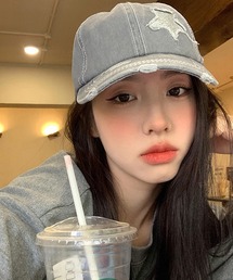 MEMECLE（メメクル）の「【 MEMECLE / メメクル 】 スターコア ヴィンテージキャップ（キャップ）」