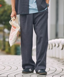 THE CRAFT CREW PRODUCTS（ザクラフトクループロダクツ）の「【UNNOTICEシリーズ】<セットアップ対応>ドライタッチ リネンライク イージースラックスパンツ   UVカット・クイックドライ【THE CRAFT CREW PRODUCTS】（スラックス）」