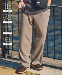 THE CRAFT CREW PRODUCTS（ザクラフトクループロダクツ）の「【UNNOTICEシリーズ】<セットアップ対応>ドライタッチ リネンライク イージースラックスパンツ   UVカット・クイックドライ【THE CRAFT CREW PRODUCTS】（スラックス）」