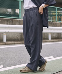 THE CRAFT CREW PRODUCTS（ザクラフトクループロダクツ）の「【UNNOTICEシリーズ】<セットアップ対応>ドライタッチ リネンライク イージースラックスパンツ   UVカット・クイックドライ【THE CRAFT CREW PRODUCTS】（スラックス）」