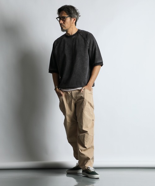 NANGA×DUFFER DRY COTTON GEAR CARGO PANTS：ナンガ別注 セットアップ