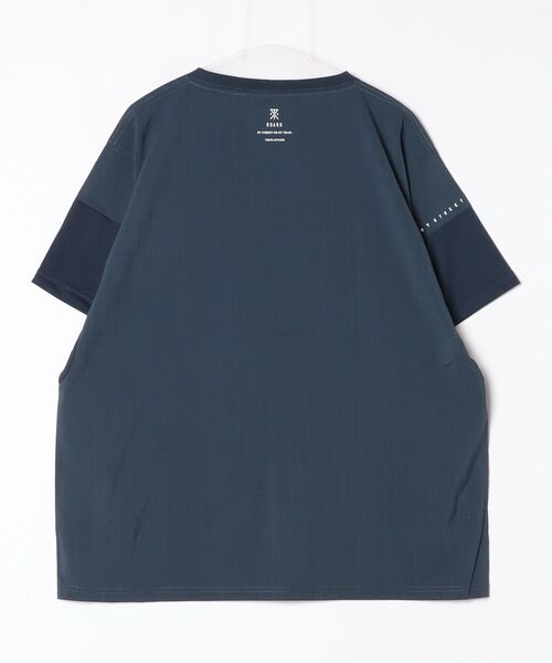 ROARK REVIVAL(ロアークリバイバル)の「【ROARK】DELTA QD S/S TEE(Tシャツ/カットソー・メンズ・ブルー・X-LARGE/LARGE/MEDIUM)」の6枚目の写真