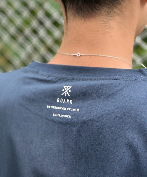 ROARK REVIVAL(ロアークリバイバル)の「【ROARK】DELTA QD S/S TEE(Tシャツ/カットソー・メンズ・ブルー・X-LARGE/LARGE/MEDIUM)」の4枚目の写真
