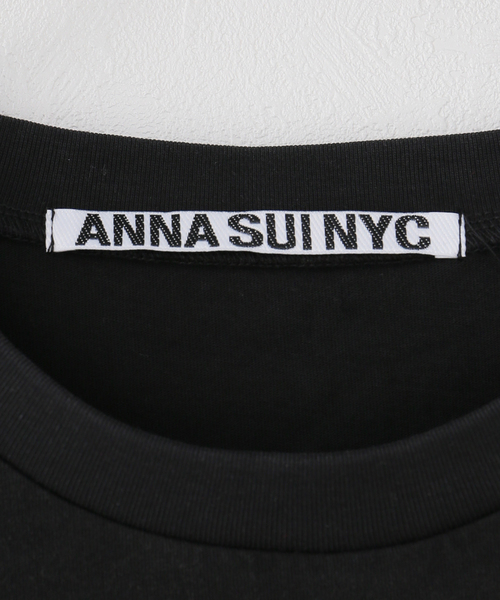 anna sui nyc(アナ スイ エヌ ワイ シー)の「ANNA SUI NYC / アナスイエヌワイシー フェイクアクセサリープリントTシャツ(Tシャツ/カットソー・レディース・ブラック/ホワイト・FREE)」の9枚目の写真