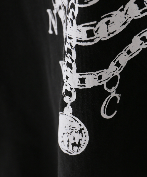 ANNA SUI アナスイ　カットソー ANNA SUI NYC / アナスイエヌワイシー フェイクアクセサリープリントT