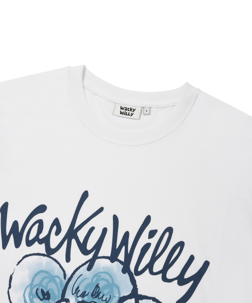 Wacky WiLLy(ワッキーウィリー)の「ビッグリリー半袖Tシャツホワイト(Tシャツ/カットソー・レディース・その他・SMALL/MEDIUM/LARGE/X-LARGE/X-SMALL)」の4枚目の写真