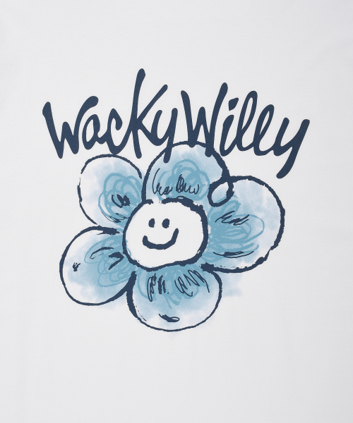 Wacky WiLLy(ワッキーウィリー)の「ビッグリリー半袖Tシャツホワイト(Tシャツ/カットソー・レディース・その他・SMALL/MEDIUM/LARGE/X-LARGE/X-SMALL)」の5枚目の写真