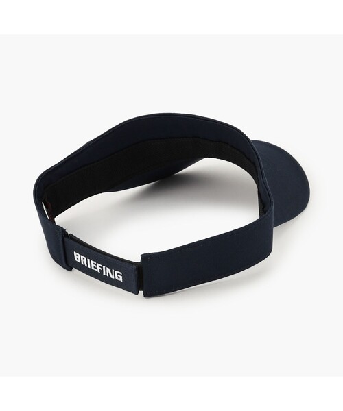 BRIEFING（ブリーフィング）の「【BRIEFING GOLF／ブリーフィングゴルフ】MEN’S BASIC VISOR（サンバイザー・メンズ・ホワイト/ベージュ/ネイビー/グリーン系その他2・FREE）」の5枚目の写真