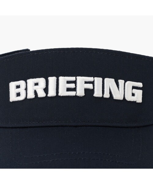 BRIEFING（ブリーフィング）の「【BRIEFING GOLF／ブリーフィングゴルフ】MEN’S BASIC VISOR（サンバイザー・メンズ・ホワイト/ベージュ/ネイビー/グリーン系その他2・FREE）」の10枚目の写真
