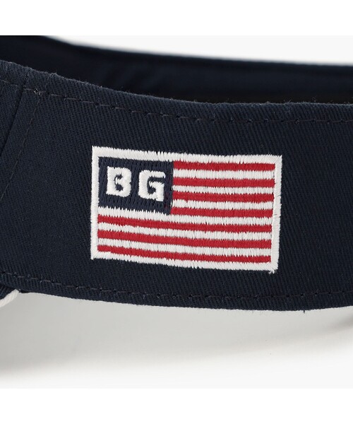 BRIEFING（ブリーフィング）の「【BRIEFING GOLF／ブリーフィングゴルフ】MEN’S BASIC VISOR（サンバイザー・メンズ・ホワイト/ベージュ/ネイビー/グリーン系その他2・FREE）」の11枚目の写真