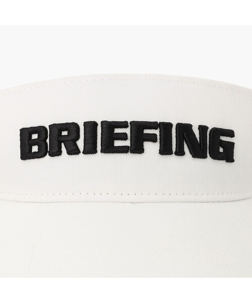 BRIEFING（ブリーフィング）の「【BRIEFING GOLF／ブリーフィングゴルフ】MEN’S BASIC VISOR（サンバイザー・メンズ・ホワイト/ベージュ/ネイビー/グリーン系その他2・FREE）」の12枚目の写真