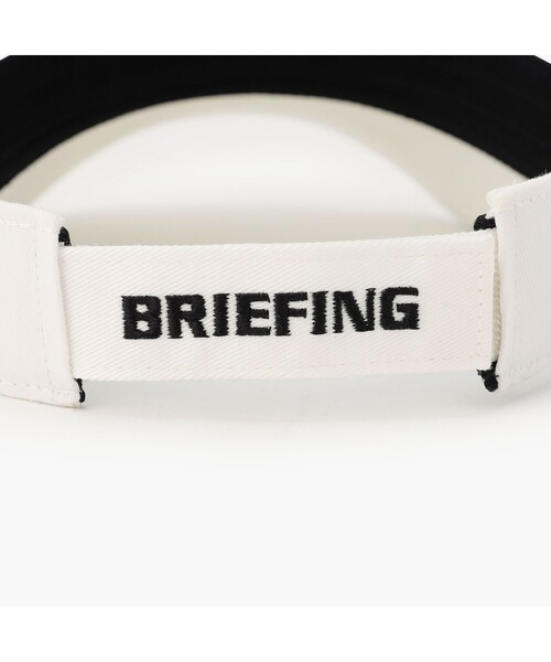 BRIEFING（ブリーフィング）の「【BRIEFING GOLF／ブリーフィングゴルフ】MEN’S BASIC VISOR（サンバイザー・メンズ・ホワイト/ベージュ/ネイビー/グリーン系その他2・FREE）」の13枚目の写真