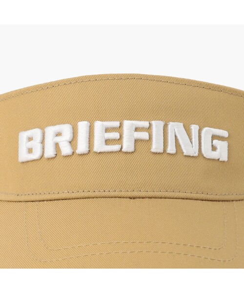 BRIEFING（ブリーフィング）の「【BRIEFING GOLF／ブリーフィングゴルフ】MEN’S BASIC VISOR（サンバイザー・メンズ・ホワイト/ベージュ/ネイビー/グリーン系その他2・FREE）」の14枚目の写真