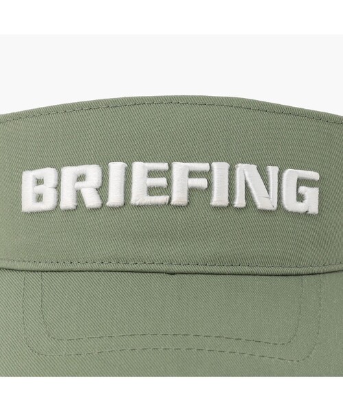 BRIEFING（ブリーフィング）の「【BRIEFING GOLF／ブリーフィングゴルフ】MEN’S BASIC VISOR（サンバイザー・メンズ・ホワイト/ベージュ/ネイビー/グリーン系その他2・FREE）」の16枚目の写真