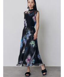 MURUA | ブラーフラワーワンピース(ワンピース)