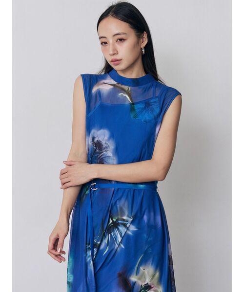 MURUA（ムルーア）の「ブラーフラワーワンピース（ワンピース・レディース・ブラウン/ブルー/ブラック・FREE）」の11枚目の写真