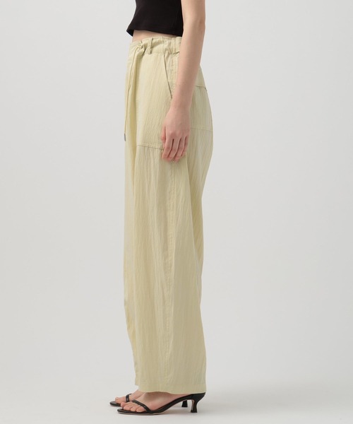 BAYFLOW（ベイフロー）の「[スタイルアップなカーブシルエット]フィブリルベイカーパンツ（その他パンツ・レディース・チャコールグレー/クリーム/ライラック・SMALL/MEDIUM）」の14枚目の写真