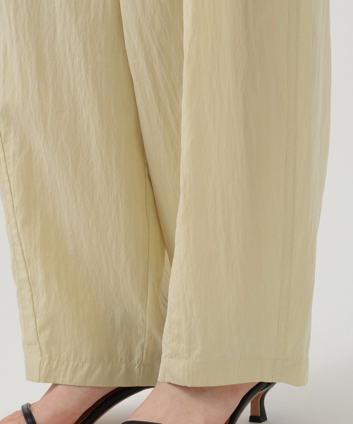 BAYFLOW（ベイフロー）の「[スタイルアップなカーブシルエット]フィブリルベイカーパンツ（その他パンツ・レディース・チャコールグレー/クリーム/ライラック・SMALL/MEDIUM）」の18枚目の写真