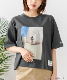 【DISCUS/ディスカス】【選べる丈感・STARWARS】DISCUS×スターウォーズ コラボTシャツ クロップド短丈・BIGシルエット