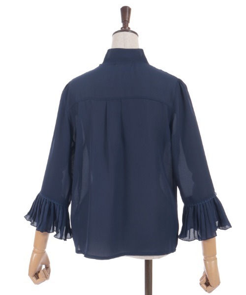 axes femme(アクシーズファム)の「苺刺繍ボウタイブラウス(シャツ/ブラウス・レディース・ホワイト/ピンク/ネイビー・FREE)」の16枚目の写真