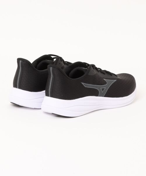 ASBee(アスビー)の「mizuno ミズノ PIONEROAD 3【幅広4E/超軽量】メンズスニーカー ランニングシューズ スーパーワイド(ピオネロード3)(スニーカー・メンズ・ブラック・25.5cm/26.0cm/26.5cm/27.0cm/27.5cm/28.0cm/29.0cm/30.0cm)」の3枚目の写真