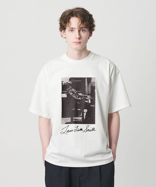 CITY COUNTRY CITY（シティーカントリーシティー）の「＜CITY COUNTRY CITY×LONNIE LISTON SMITH＞COSMIC FUNK 2 Tシャツ（Tシャツ/カットソー・メンズ・ブラック/ホワイト・L/XL/M）」の4枚目の写真