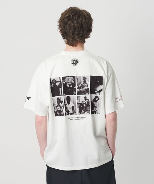 CITY COUNTRY CITY（シティーカントリーシティー）の「＜CITY COUNTRY CITY×LONNIE LISTON SMITH＞COSMIC FUNK 2 Tシャツ（Tシャツ/カットソー・メンズ・ブラック/ホワイト・L/XL/M）」の5枚目の写真
