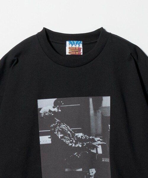 CITY COUNTRY CITY（シティーカントリーシティー）の「＜CITY COUNTRY CITY×LONNIE LISTON SMITH＞COSMIC FUNK 2 Tシャツ（Tシャツ/カットソー・メンズ・ブラック/ホワイト・L/XL/M）」の12枚目の写真