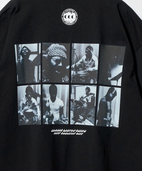CITY COUNTRY CITY（シティーカントリーシティー）の「＜CITY COUNTRY CITY×LONNIE LISTON SMITH＞COSMIC FUNK 2 Tシャツ（Tシャツ/カットソー・メンズ・ブラック/ホワイト・L/XL/M）」の16枚目の写真