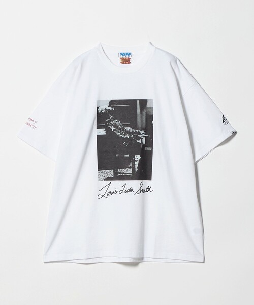 CITY COUNTRY CITY（シティーカントリーシティー）の「＜CITY COUNTRY CITY×LONNIE LISTON SMITH＞COSMIC FUNK 2 Tシャツ（Tシャツ/カットソー・メンズ・ブラック/ホワイト・L/XL/M）」の20枚目の写真